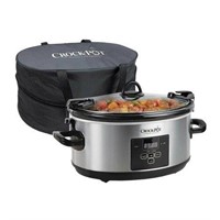 7-Quart Stainless Steel Cook & Carry Digital Count