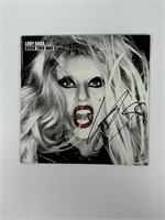 Autograph COA Lady Gaga booklet