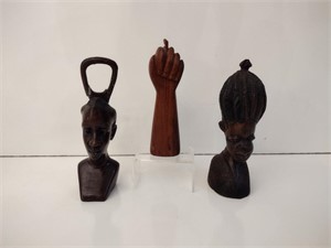 Carved Wood Figurines