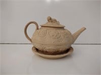 Wedgewood Teapot and Saucer