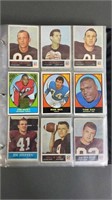 299pc 1964-69 Topps Football Cards