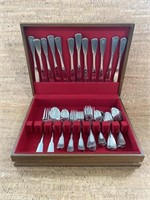 Oneida Stainless Flatware in Chest