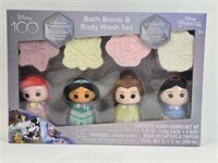 NIB Disney Bath Bomb & Body Wash Set