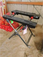 Craftsman folding adj work table for mounting saws