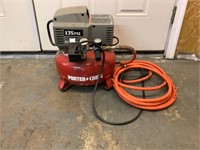 Porter Cable Pancake Compressor w/Hose