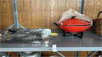 Grill tool set and Wok Electric Grill