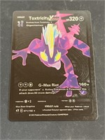 Toxtricity Vmax Black Foil Pokémon Card