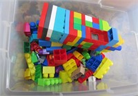 Tote Full Of Large Building Blocks