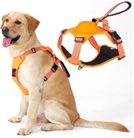 Dog Harness with Retractable Leash No Pull Dog Har