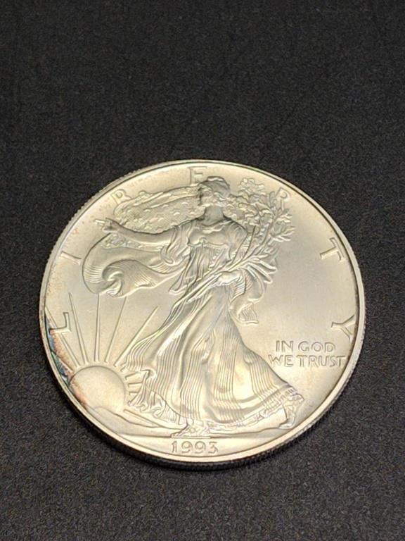 1993 Liberty Silver Dollar