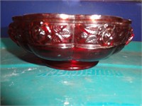 Red Colored Dish (3" x 6")