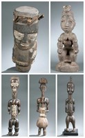 Five West African style figures. 20th century.