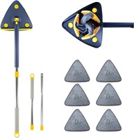 Shine Mop-Triangle Mop with Long Handle