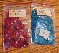 Ruby Cullet and Sapphire Cullet