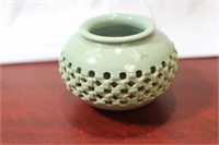A Signed Korean Pottery