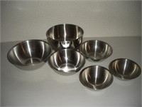 S/S Mixing Bowls  6, 8 & 10