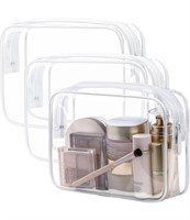 PACKISM TSA APPROVED TOILETRY BAG, CLEAR MAKEUP