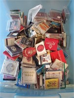 Large Match Book Collection.