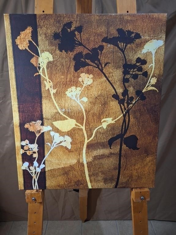 Floral on Canvas