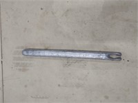 (1) lead bar, approx. 26" long and 23lbs