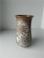 Fancy Signed Redware Vase