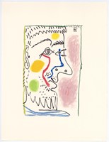 Pablo Picasso lithograph "Le Gout du Bonheur"