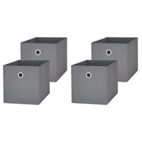 W8392  Mainstays Cube Storage Bins 10.5" x 10.5