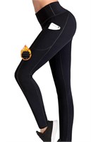 XL size IUGA Fleece Lined Leggings Women Winter