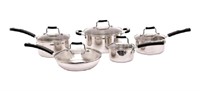 New Heritage Elite Stainless Steel Cookware Set, D