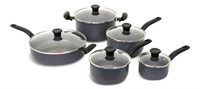 New T-fal Hard Titanium Cookware Set, Non-stick, D