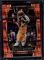 Donovan Mitchell Orange Flash Prizm 2021-22