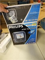 New Phillips ac/dc travel TV/VCR