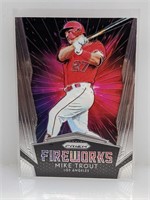 2019 Panini Prizm Fireworks Mike Trout #F1