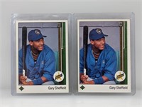 Lot of Gary Sheffield Rookie Baseball Cards