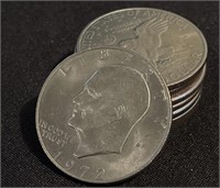 (8) Eisenhower $1.00 Coins