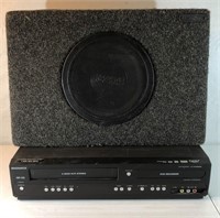 DVD Recorder / Player & Box Speaker