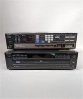 Sony Compact Disc Player, Sony Digital Receiver