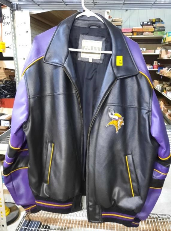 XL Vikings Leather Jacket