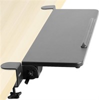 $110 Clamp On Tilting Keyboard Tray