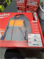 Milwaukee M12 heated hoodie XL gray