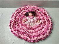 Vintage Crochet Pillow Doll