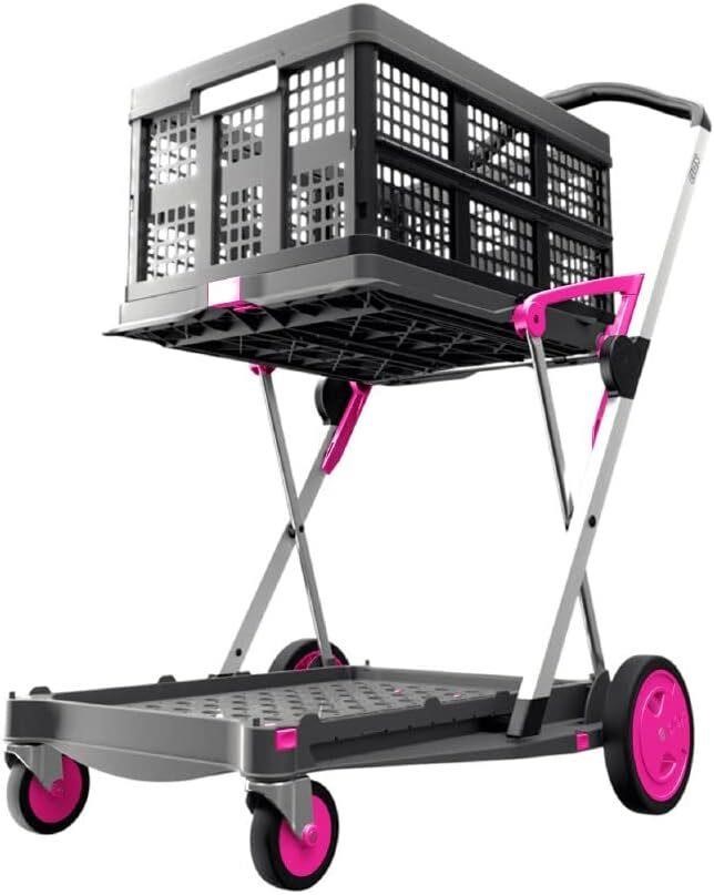 CLAX The Original Collapsible Cart (Pink)