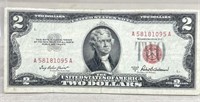 1953A $2.00 red seal