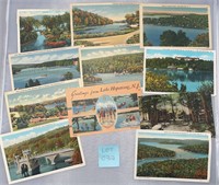11 Lake Hopatcong, NJ Vintage Postcards Ephemera