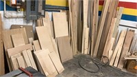 Miscellaneous Scrap Wood, Various Sizes and Types