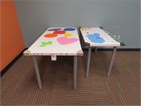 LOT, (2) KIDS ACTIVITY TABLES