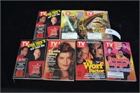 Lot of 7 Star Wars & Star Trek Vintage TV Guides
