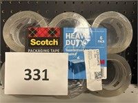Scotch HD packing tape6 pk