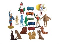 character toys.  Walt Disney plastic