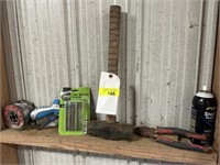 Small sledge hammer and other